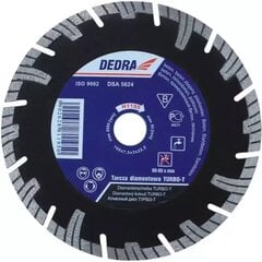 Diskas deimantinis Dedra 230x22.2mm, 1 vnt. kaina ir informacija | Mechaniniai įrankiai | pigu.lt