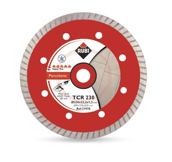 Deimantinis diskas Rubi TCR 115 kaina ir informacija | Šlifuokliai | pigu.lt