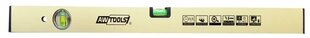 Уровень AW-Tools gold level, 40 см цена и информация | Механические инструменты | pigu.lt