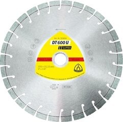 Pjovimo diskas Klingspor DT600U kaina ir informacija | Mechaniniai įrankiai | pigu.lt