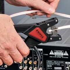 Automatinis kabelio nužieviklis Knipex 1264180 kaina ir informacija | Mechaniniai įrankiai | pigu.lt