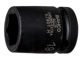 Шестигранная головка Bahco 1/2" 9 мм, K7801M-9 цена и информация | Механические инструменты | pigu.lt