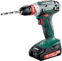 Дрель Metabo BS 18 Quick, чёрный, зелёный, 1,3 кг цена и информация | Шуруповерты, дрели | pigu.lt