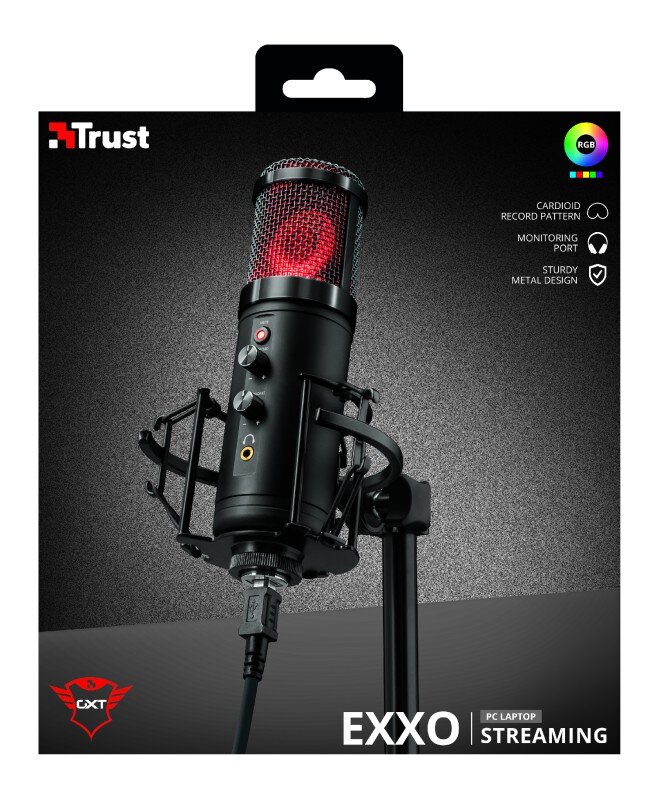 Mikrofonas Trust GXT 256 Exxo цена и информация | Mikrofonai | pigu.lt