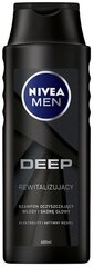 Шампунь Nivea Deep Revitalizing для мужчин, 400 мл цена и информация | Шампуни | pigu.lt