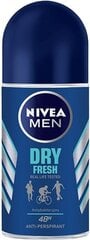Rutulinis dezodorantas vyrams Nivea Dry Fresh, 50ml kaina ir informacija | Nivea Virtuvės, buities, apyvokos prekės | pigu.lt