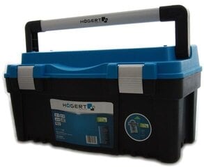 Ящик пластиковый Högert HT7G064 для хранения инструментов 22'' цена и информация | Ящики для инструментов, держатели | pigu.lt