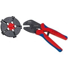 Užspaudimo replės Knipex Multicrimp® 250 mm kaina ir informacija | Mechaniniai įrankiai | pigu.lt