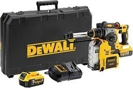 Akumuliatorinis perforatorius Dewalt SDS-Plus, DCH275P2-QW, 18 V, 2x5,0 Ah kaina ir informacija | Perforatoriai | pigu.lt