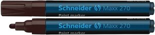 Žymeklis Schneider 270 aliejinis, rudas 1-3 mm kaina ir informacija | Rašymo priemonės | pigu.lt