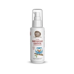 Prausimosi ir masažo aliejus vaikams Pure Beginnings Soothing Baby Massage & Bath Oil, 100 ml цена и информация | Косметика для мам и детей | pigu.lt