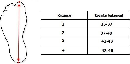 Elastinis čiurnos sąnario stabilizatorius TOROS-GROUP, kūno spalvos, 3 dydis цена и информация | Įtvarai | pigu.lt