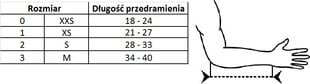 Peties įtvaras Toros Group M, juodas kaina ir informacija | Įtvarai | pigu.lt