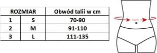 Поддерживающий пояс на поясницу Toros Group, черный, размер 1 цена и информация | Ортезы и бандажи | pigu.lt