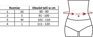 Bambos išvaržos diržas TOROS-GROUP juodas, 3 dydis kaina ir informacija | Įtvarai | pigu.lt