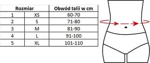 Корсет для коррекции осанки 656 TOROS-GROUP, черный, 1 размер цена и информация | Ортезы и бандажи | pigu.lt