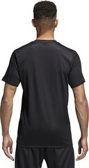 Marškinėliai vyrams Adidas Core 18 JSY CE9021, juodi kaina ir informacija | Vyriški marškinėliai | pigu.lt