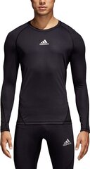 Termo marškinėliai vyrams Adidsk Sprt Lst M CW9486, juodi kaina ir informacija | Vyriški termo apatiniai | pigu.lt