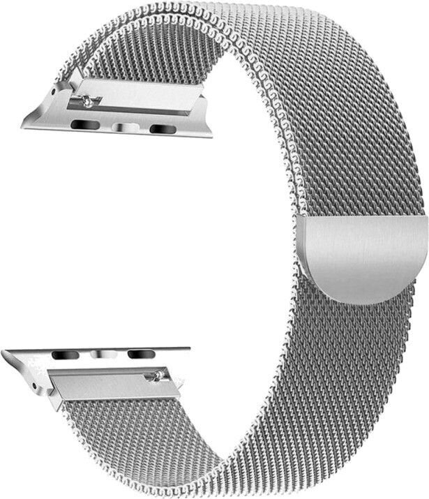 Tech-Protect Watch Band Silver kaina ir informacija | Išmaniųjų laikrodžių ir apyrankių priedai | pigu.lt