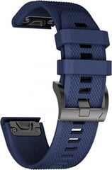 Ремешок для часов Garmin Fenix ​​5/6/6 PRO/7 (22 мм) Tech-Protect Smooth. Синий цена и информация | Аксессуары для смарт-часов и браслетов | pigu.lt
