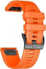 Ремешок для часов Garmin Fenix ​​5/6/6 PRO/7 (22 мм) Tech Protect Smooth. апельсин цена и информация | Аксессуары для смарт-часов и браслетов | pigu.lt