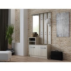 Комплект мебели для прихожей Vera, цвета дуба цена и информация | Комплекты в прихожую | pigu.lt