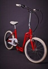 Складной велосипед - самокат 2in1, The-Sliders Metro, красного цвета цена и информация | Велосипеды | pigu.lt