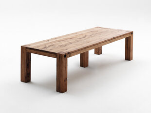 Обеденный стол MC Akcent Leeds, 300x120 см, коричневый цена и информация | Кухонные и обеденные столы | pigu.lt