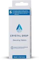 Таблетки для удаления накипи Crystal Drop, 3 цикла цена и информация | Очистители | pigu.lt