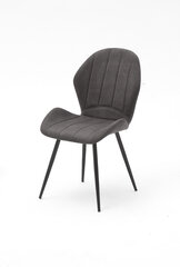 2-jų kėdžių komplektas MC Akcent Lima, pilkas kaina ir informacija | Virtuvės ir valgomojo kėdės | pigu.lt