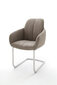 Kėdžių kojelės MC Akcent Tessera 3-2, nerūdijančio plieno spalvos, 2 vnt. kaina ir informacija | Baldinės kojelės ir kojos | pigu.lt