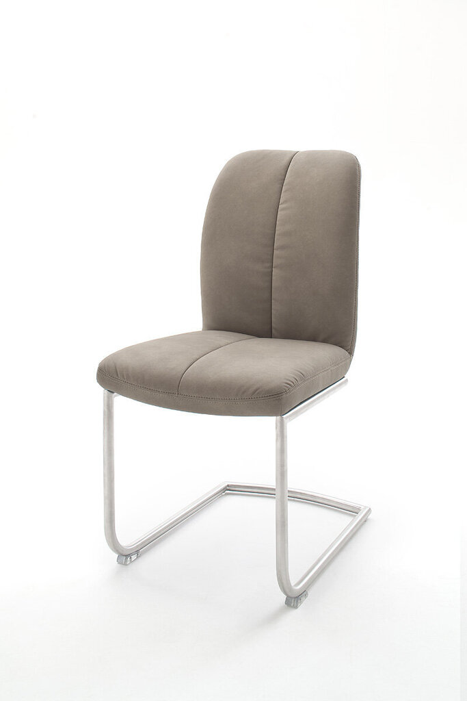 Kėdžių kojelės MC Akcent Tessera 3-2, nerūdijančio plieno spalvos, 2 vnt. kaina ir informacija | Baldinės kojelės ir kojos | pigu.lt