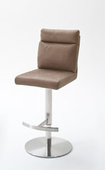 Барный-полубарный стул MC Akcent Rabea, бежевый цена и информация | Стулья для кухни и столовой | pigu.lt