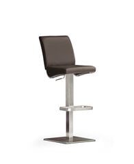 Барный-полубарный стул MC Akcent Diaz, коричневый цена и информация | Стулья для кухни и столовой | pigu.lt