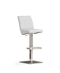 Барный-полубарный стул MC Akcent Diaz, белый цена и информация | Стулья для кухни и столовой | pigu.lt