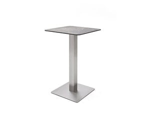 Барный столик MC Akcent Zarina 2, кремовый/серый цена и информация | Кухонные и обеденные столы | pigu.lt