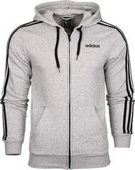 Džemperis vyrams Adidas Essentials 3 Fullzip DU0473, pilkas kaina ir informacija | Džemperiai vyrams | pigu.lt