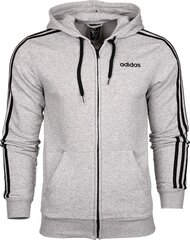 Мужской джемпер Adidas Essentials 3 Fullzip DU0473, серый цена и информация | Мужские толстовки | pigu.lt