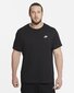 Nike vyriški marškinėliai SS M NSW Club, juodi цена и информация | Vyriški marškinėliai | pigu.lt
