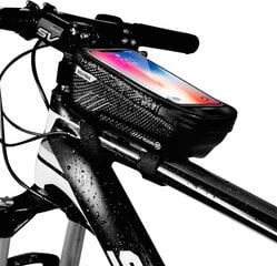 Сумка на велосипедную раму для телефона WildMan Hardpouch M, черный цвет цена и информация | Сумки, держатели для телефонов | pigu.lt