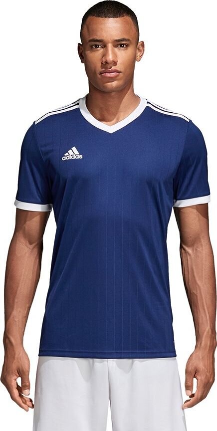 Marškinėliai Adidas Jr Tabela, mėlyni kaina ir informacija | Futbolo apranga ir kitos prekės | pigu.lt