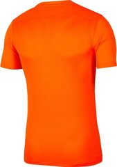 Футболка для мальчиков Nike Park VII Jr BV6741 819, оранжевая цена и информация | Рубашки для мальчиков | pigu.lt