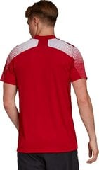 Marškinėliai vyrams Adidas raudoni kaina ir informacija | Futbolo apranga ir kitos prekės | pigu.lt