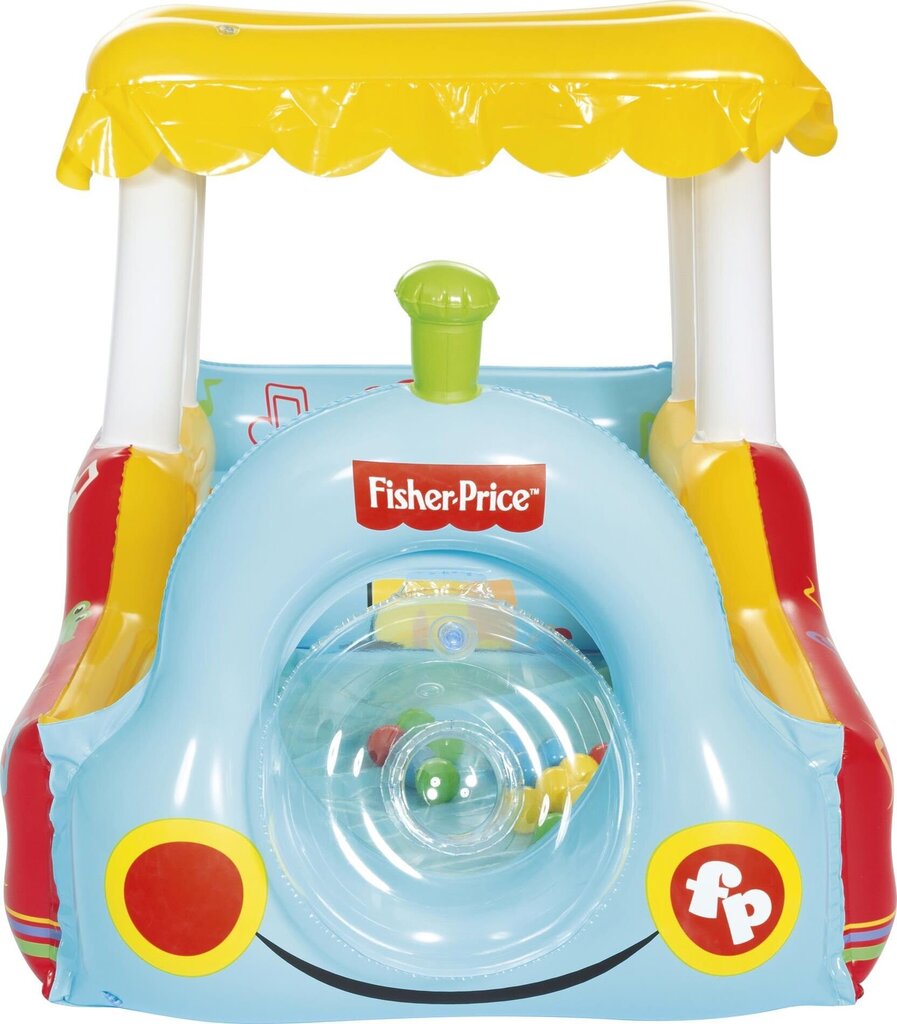 Pripučiamas baseinas su kamuoliukais Traukinukas Fisher Price, 93537 kaina ir informacija | Žaislai kūdikiams | pigu.lt
