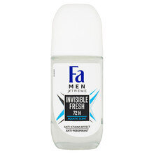 Rutulinis dezodorantas Fa Men Invisible Fresh, 50 ml цена и информация | Dezodorantai | pigu.lt