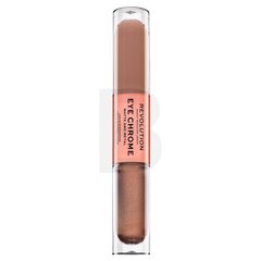 Makeup Revolution Eye Chrome Matte & Metal Liquid Eyeshadow - Dream 2,2 г цена и информация | Тушь, средства для роста ресниц, тени для век, карандаши для глаз | pigu.lt