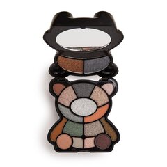 Палитра теней для век Makeup Revolution I Heart Revolution Teddy Bear Jett 14.4 г цена и информация | Тушь, средства для роста ресниц, тени для век, карандаши для глаз | pigu.lt