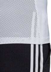 Футболка для женщин Adidas DU2080, белая цена и информация | Женские футболки | pigu.lt