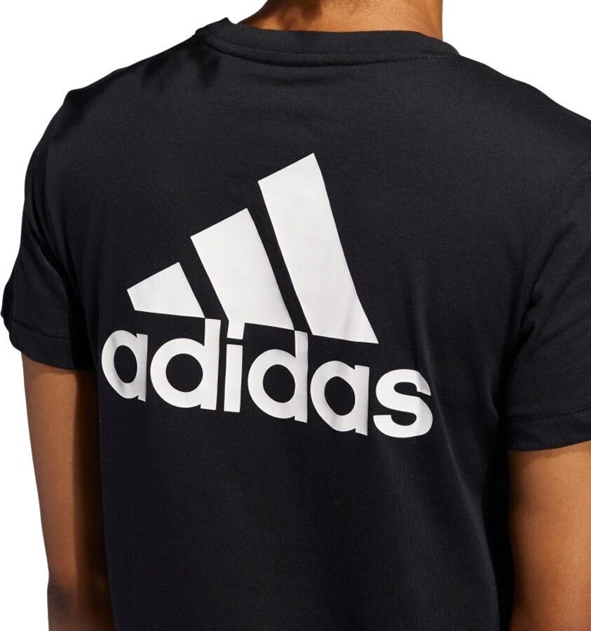 Sportiniai marškinėliai moterims Adidas Go To Tee, juodi цена и информация | Sportinė apranga moterims | pigu.lt