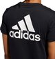 Sportiniai marškinėliai moterims Adidas Go To Tee, juodi kaina ir informacija | Sportinė apranga moterims | pigu.lt